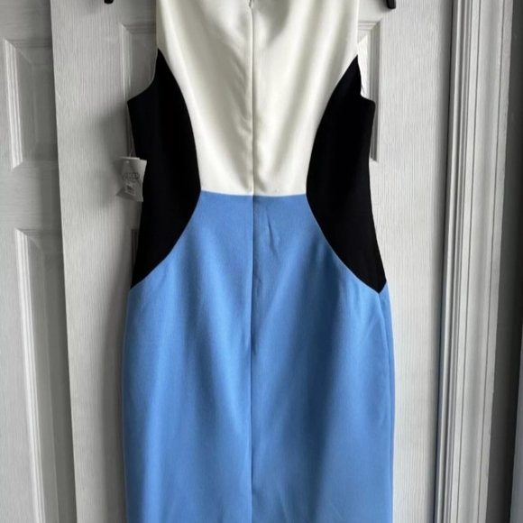Ladies Kaspar Colorblock Dress NWT - Picture 2 of 2